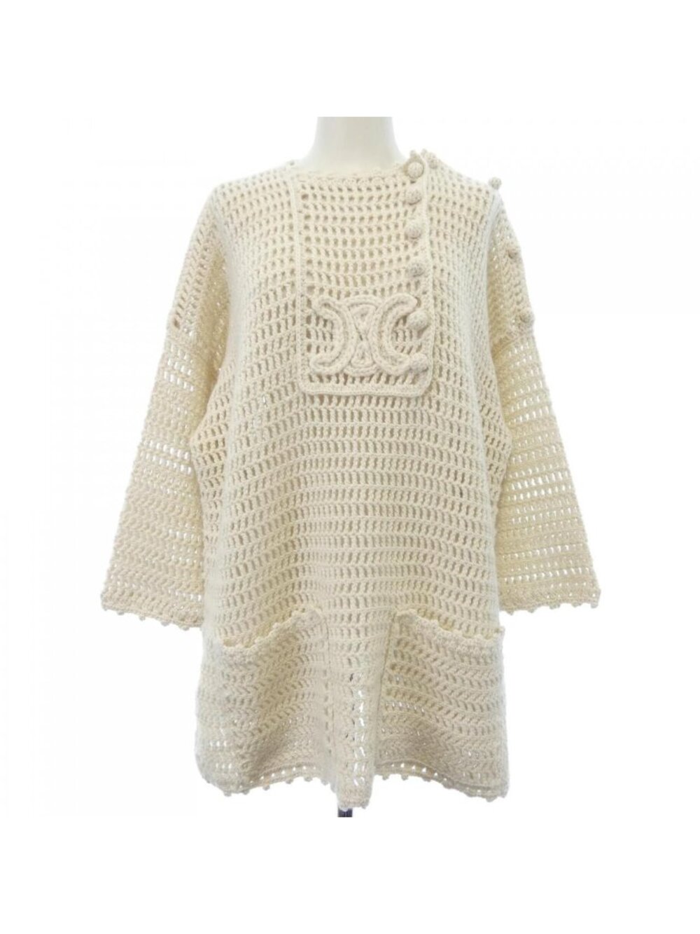 Celine Knit Sweater White